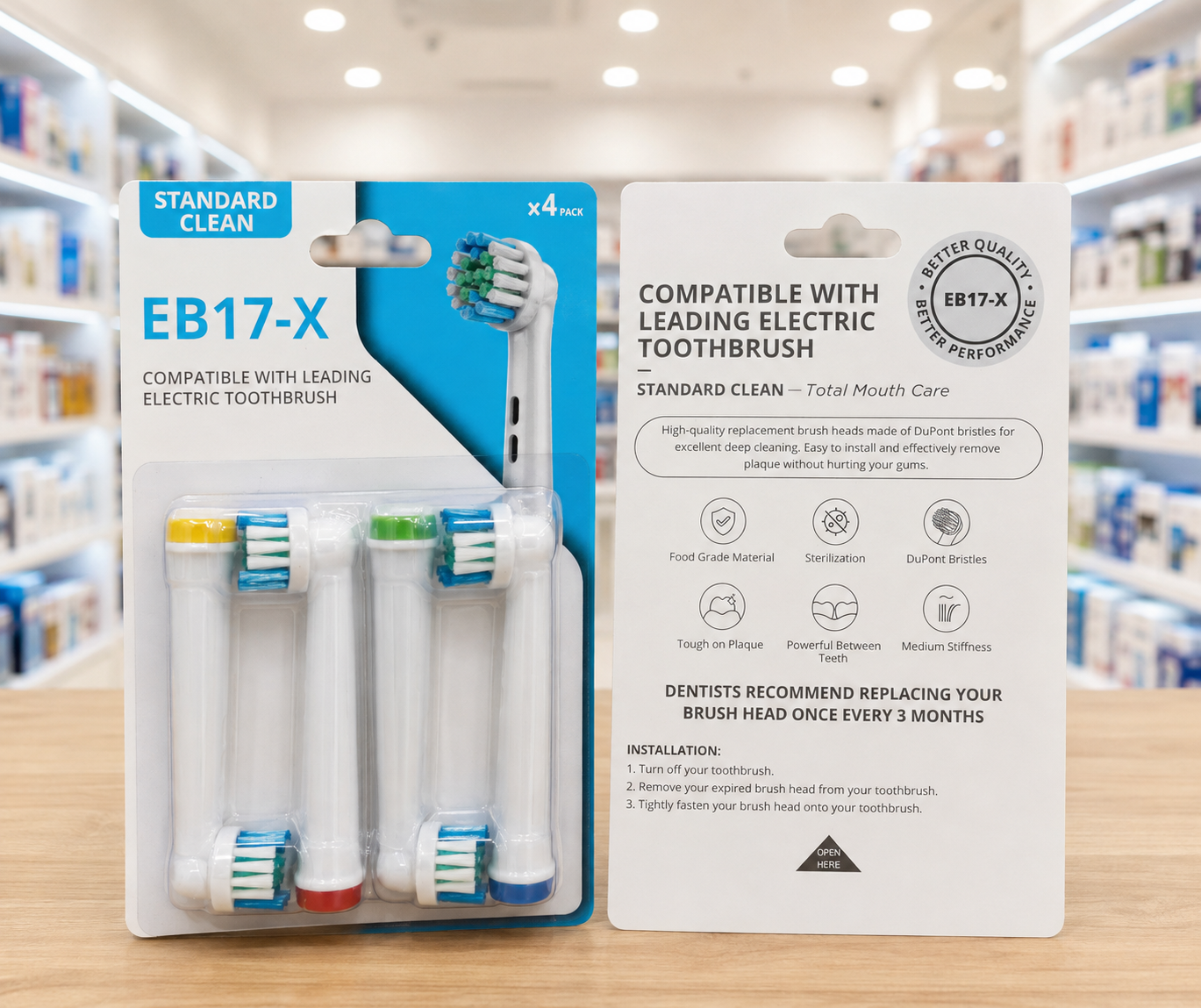 سری یدک مسواک برقی EB17X